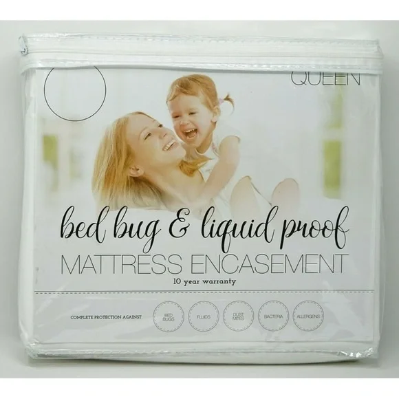 White Mattress Cover for Ultimate Bedding Protection - Picture 2 of 3